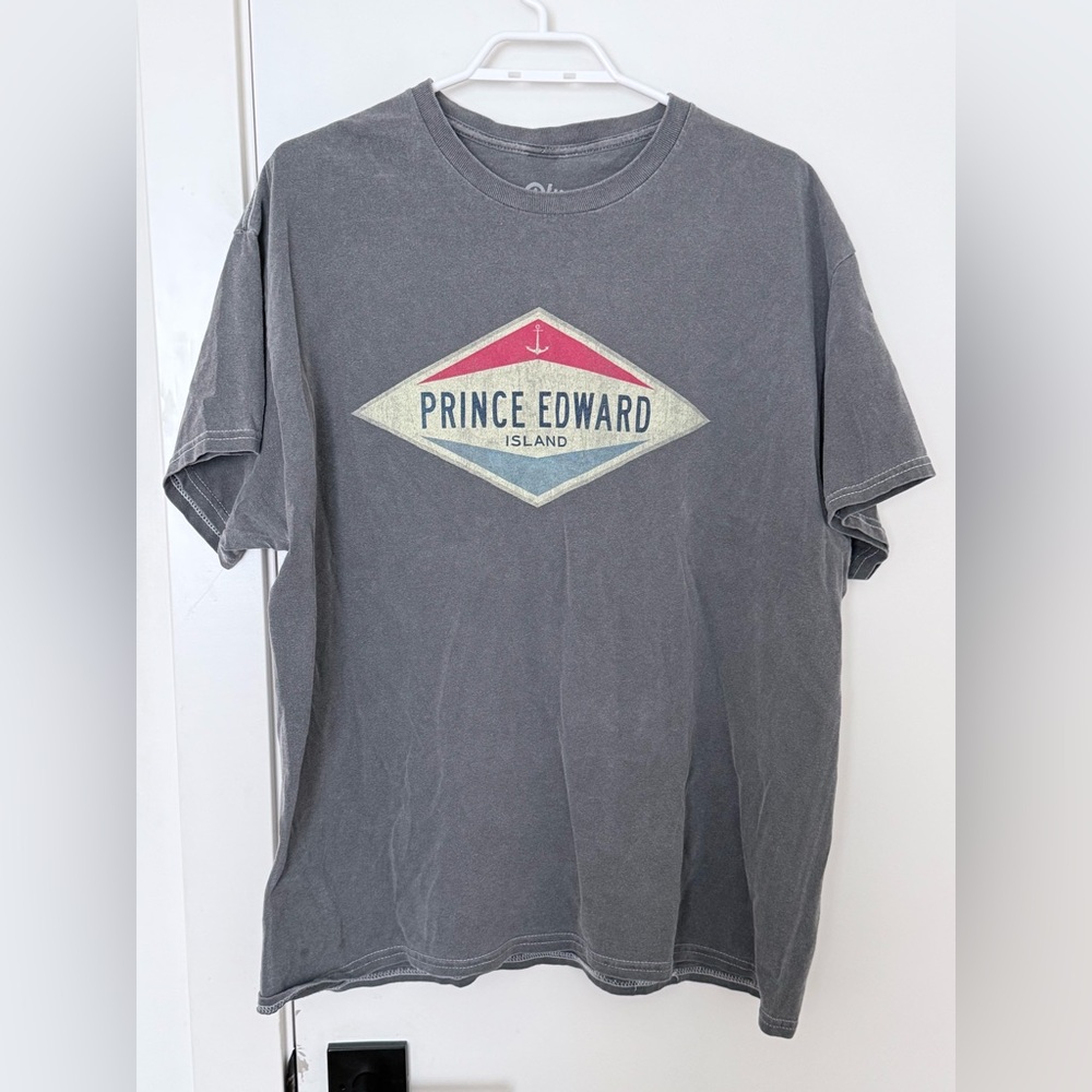 Blue 84 Charcoal V-Neck Tee